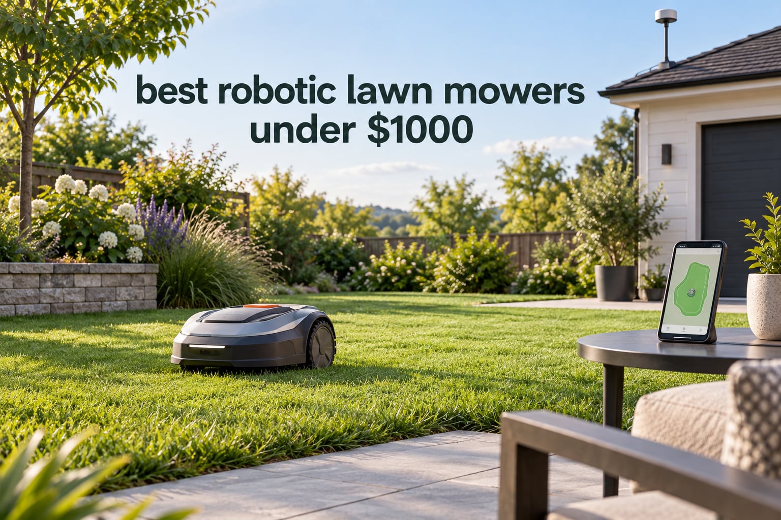 best robotic lawn mowers under $1000