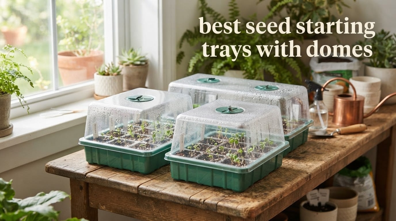 best seed starting trays with domes