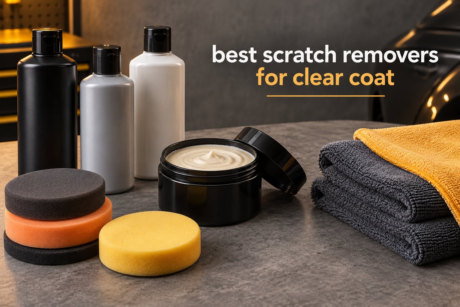 best scratch removers for clear coat