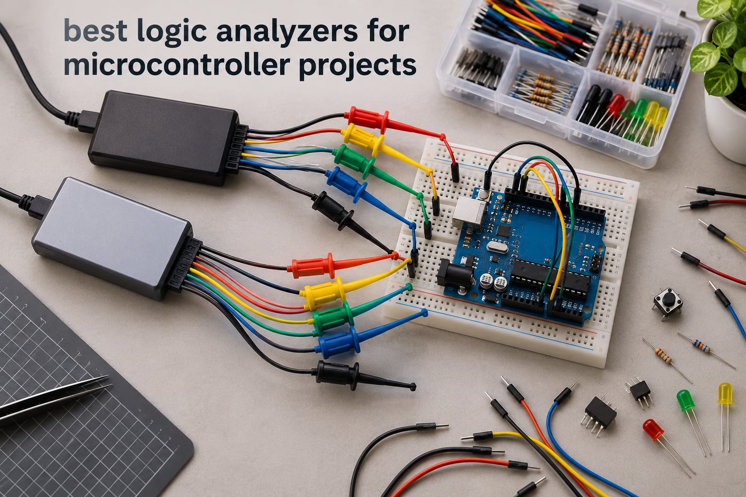 best logic analyzers for microcontroller projects