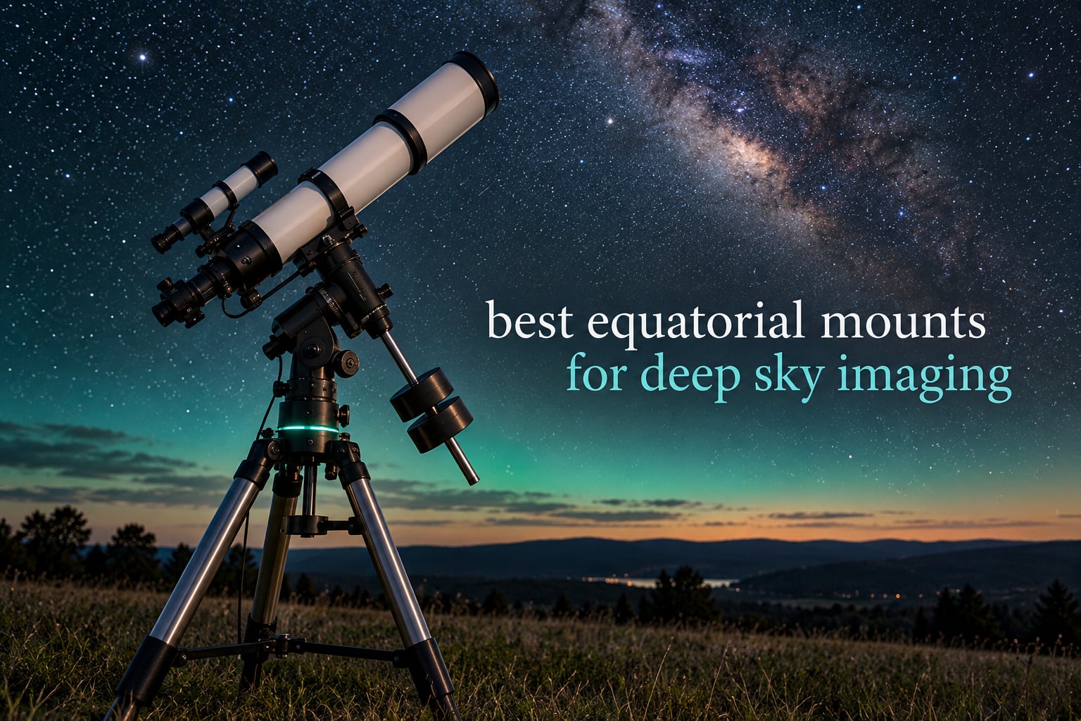 best equatorial mounts for deep sky imaging