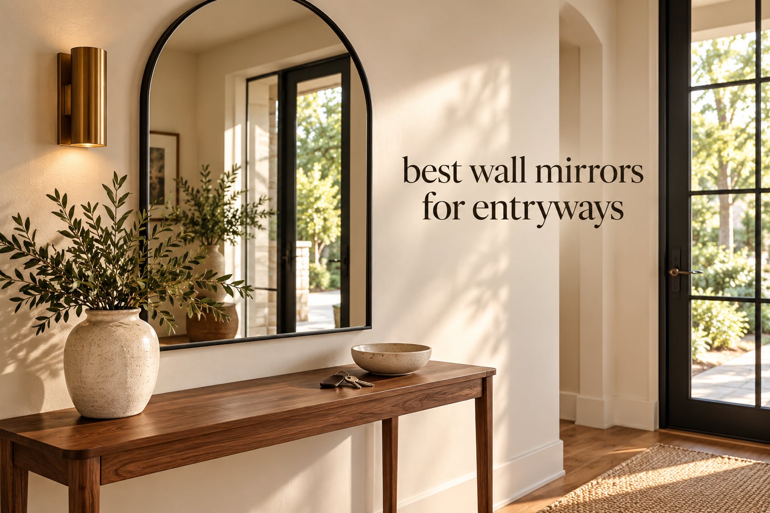 best wall mirrors for entryways