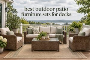 best outdoor patio furniture sets for decks
