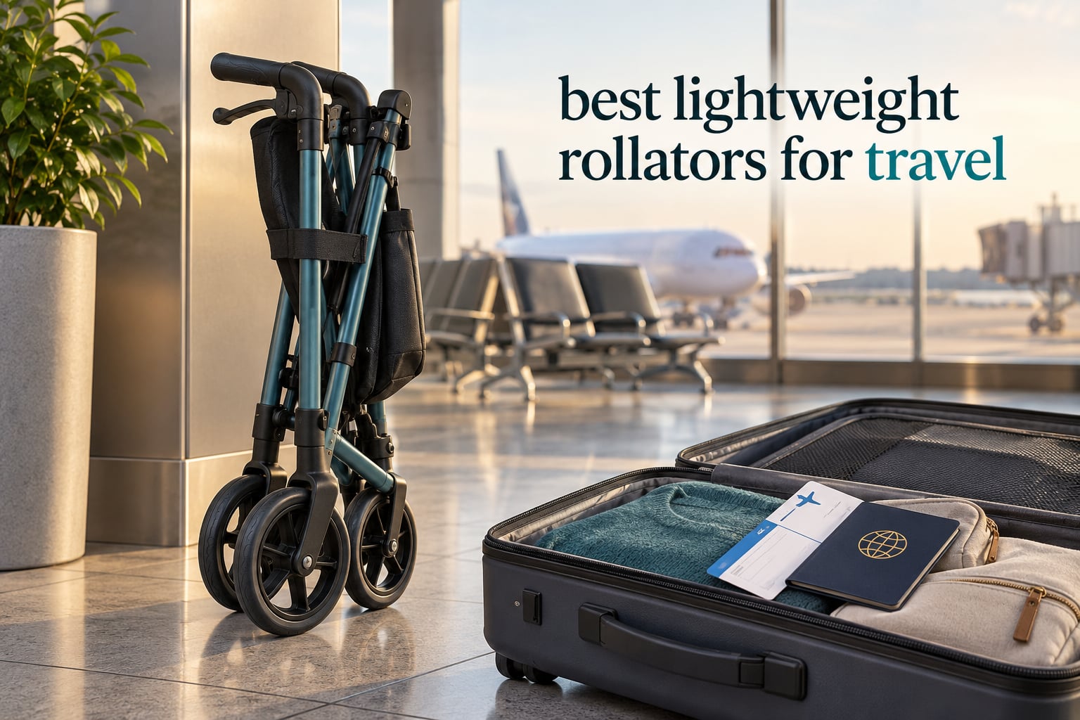 best lightweight rollators for travel