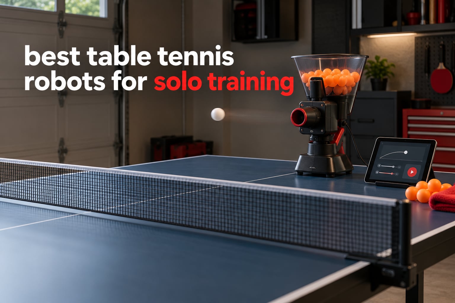 best table tennis robots for solo training