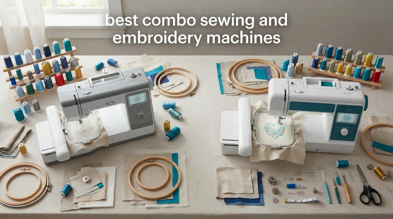 best combo sewing and embroidery machines