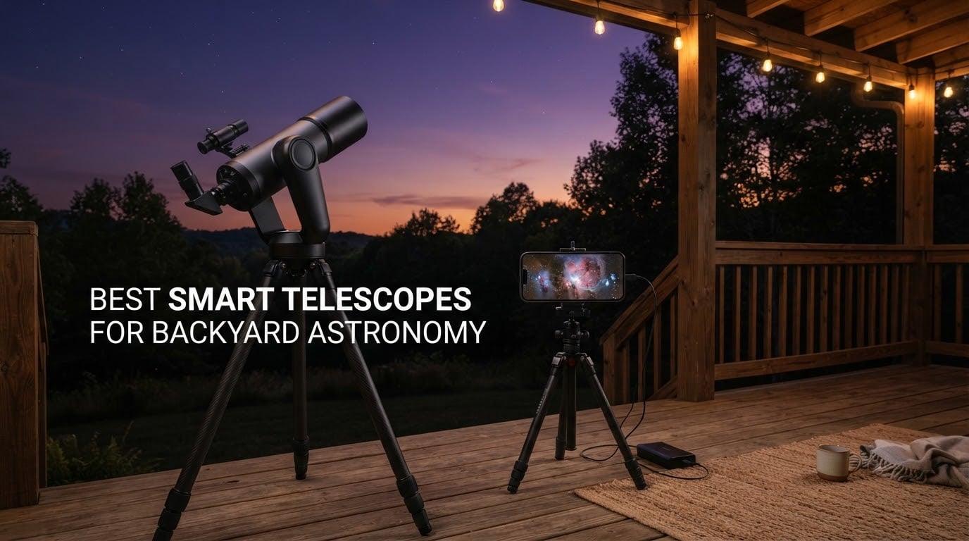 best smart telescopes for backyard astronomy