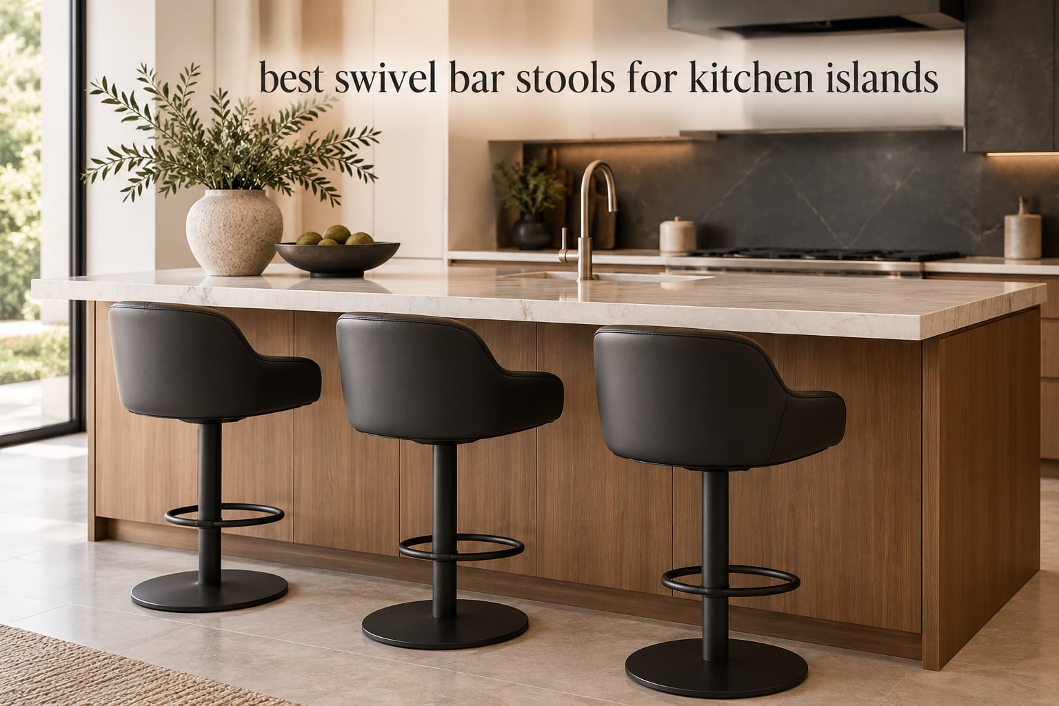 best swivel bar stools for kitchen islands