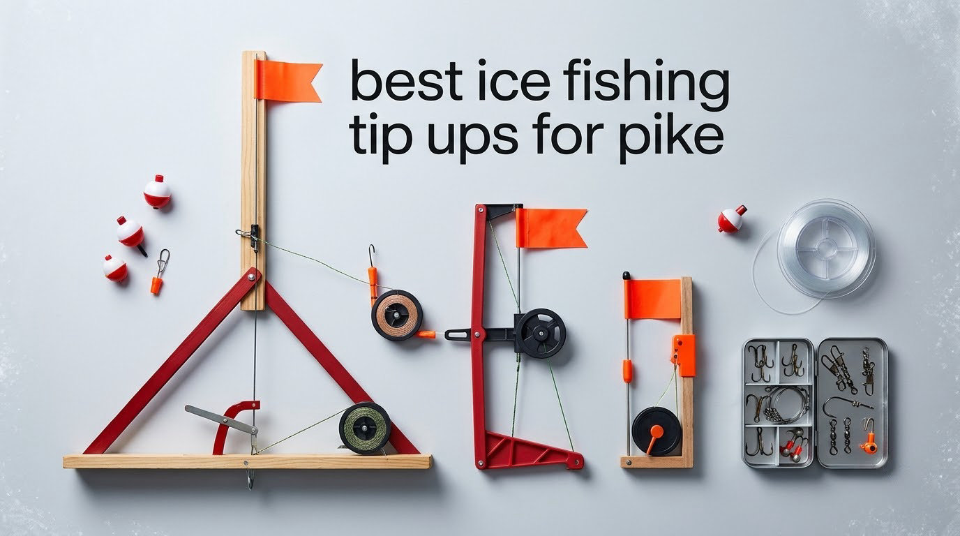 best ice fishing tip ups for pike