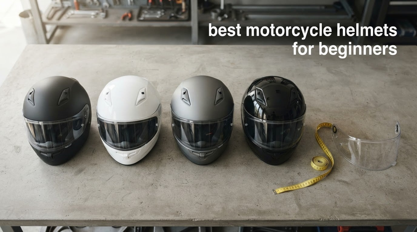 best motorcycle helmets for beginners