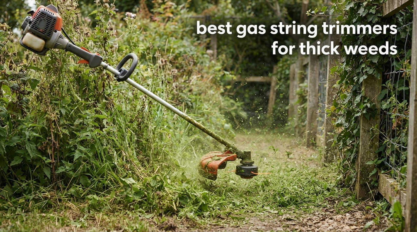 best gas string trimmers for thick weeds
