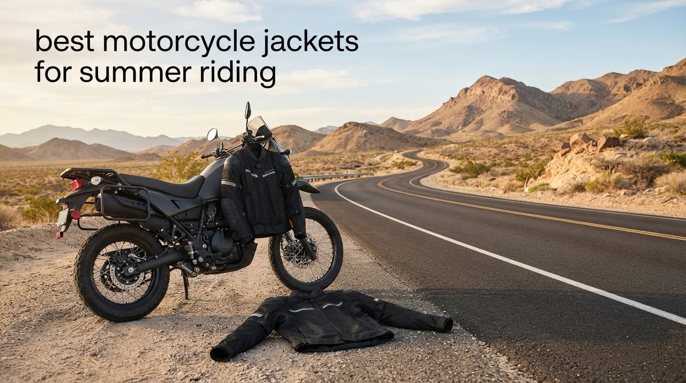 best motorcycle jackets for summer riding