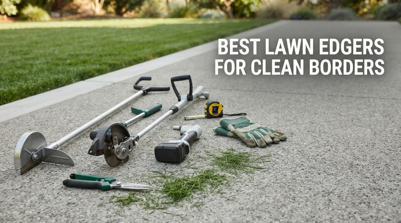 best lawn edgers for clean borders