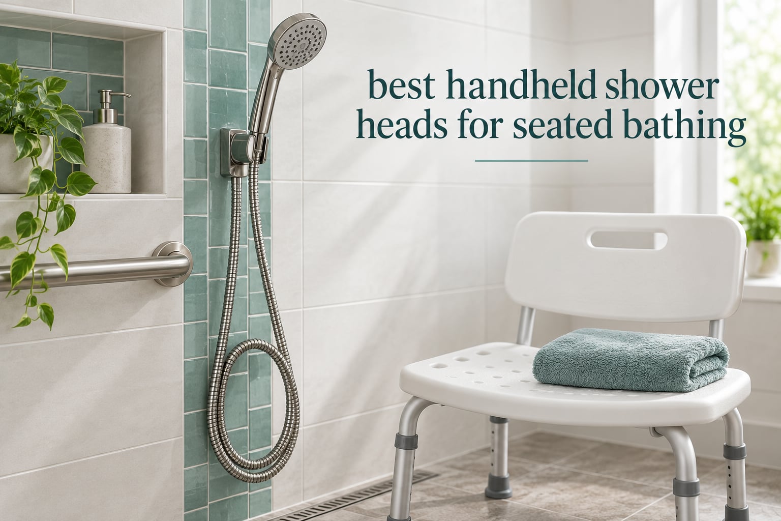 best handheld shower heads for seated bathing