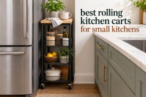 best rolling kitchen carts for small kitchens