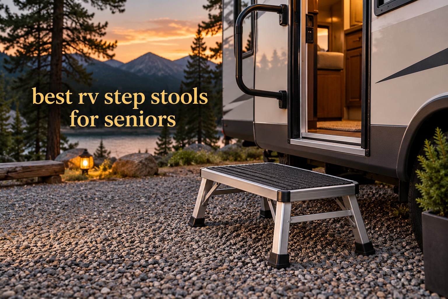 best rv step stools for seniors